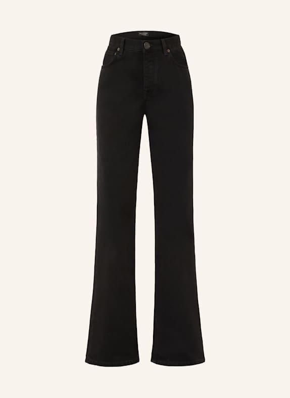 BALENCIAGA Straight Leg Jeans 3207 JET BLACK