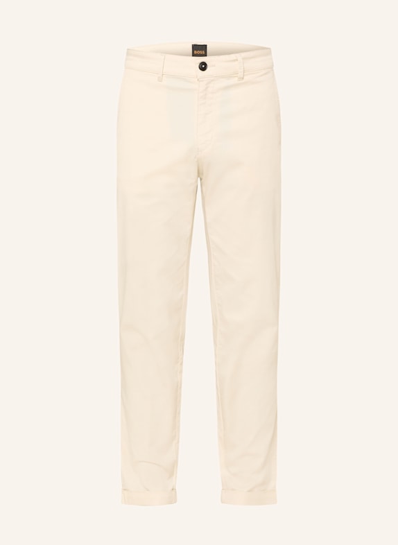 BOSS Chino TURN UP Regular Fit CREME