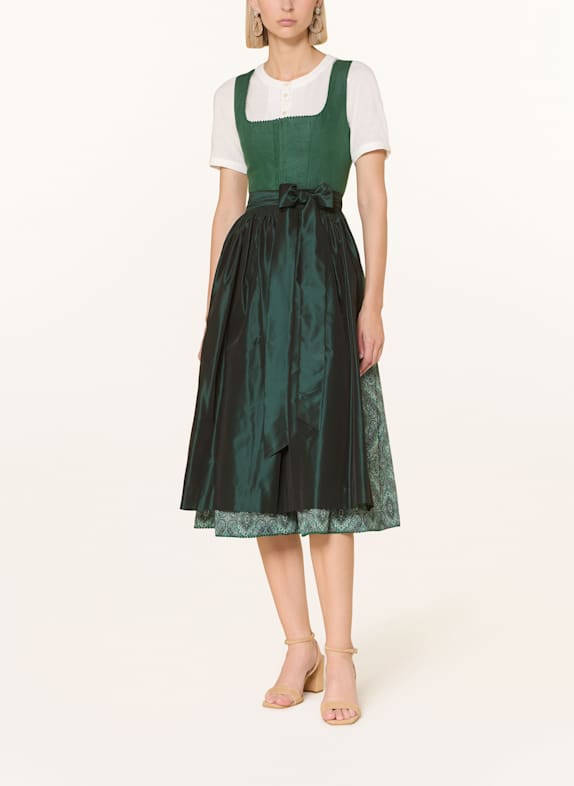 Johann & Johanna Dirndl GROEN / DONKERGROEN