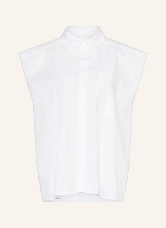 black palms Shirt blouse FRENSCHI WHITE