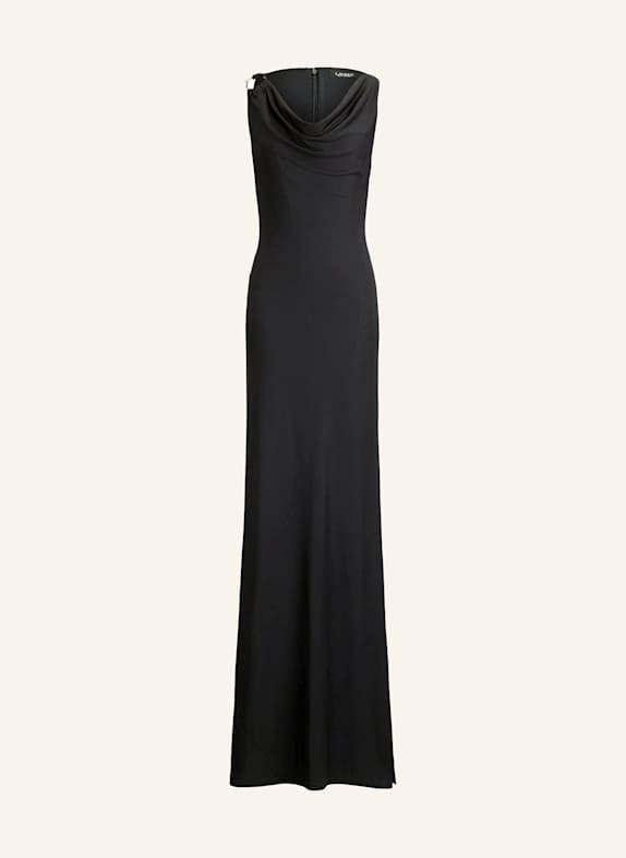 LAUREN RALPH LAUREN Abendkleid SCHWARZ