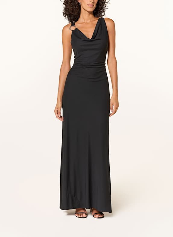 LAUREN RALPH LAUREN Abendkleid SCHWARZ