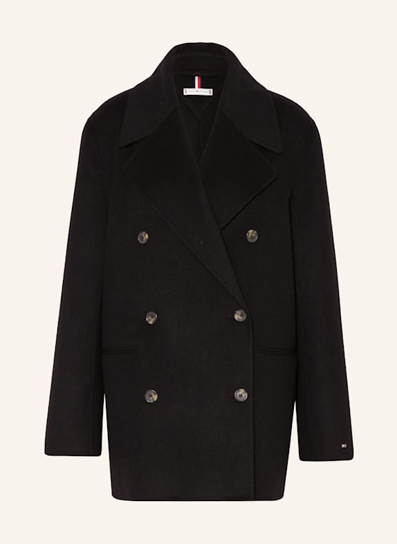TOMMY HILFIGER Cabanjacke SCHWARZ