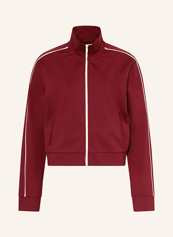 MRS & HUGS Sweatjacke DUNKELROT