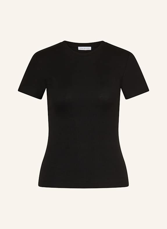MRS & HUGS T-Shirt SCHWARZ