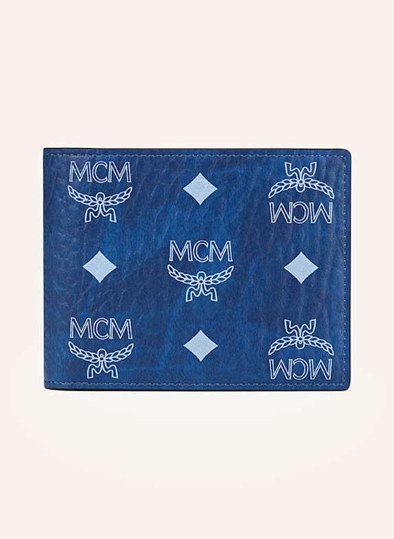 MCM Geldbörse AREN VISETOS SMALL BLAU