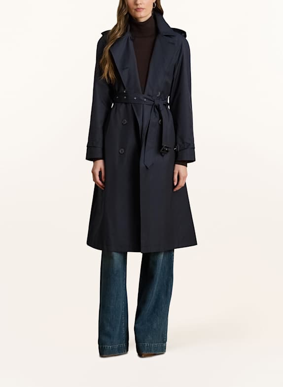 LAUREN RALPH LAUREN Trench coat DARK BLUE