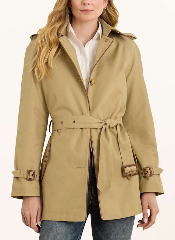 LAUREN RALPH LAUREN Trench coat BEIGE