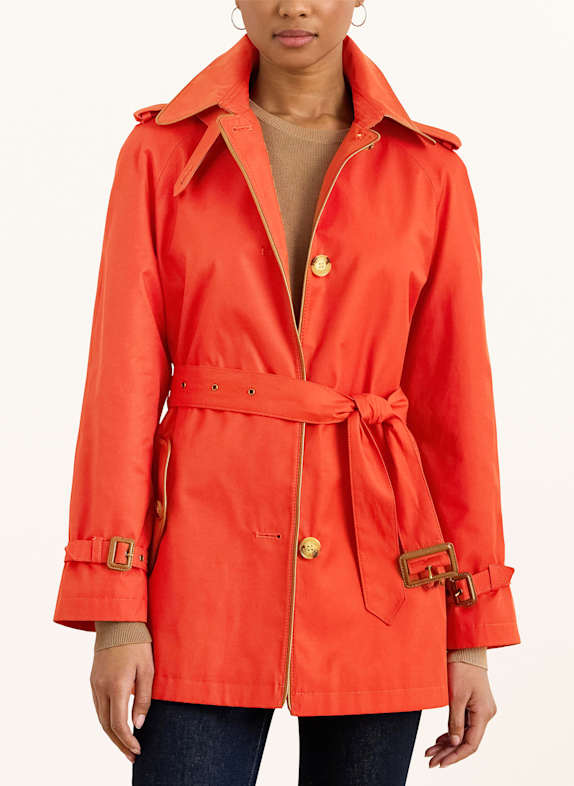LAUREN RALPH LAUREN Trench coat RED