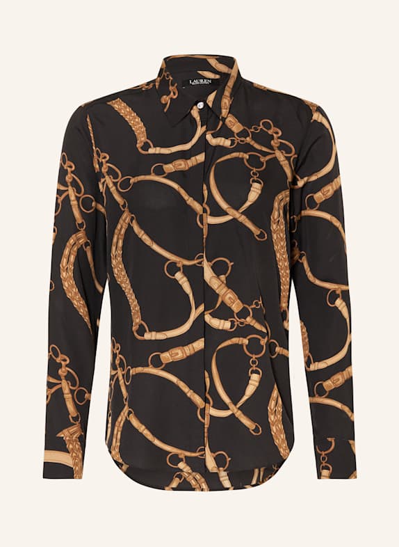 All Ralph Lauren Hemdbluse SCHWARZ/ BEIGE