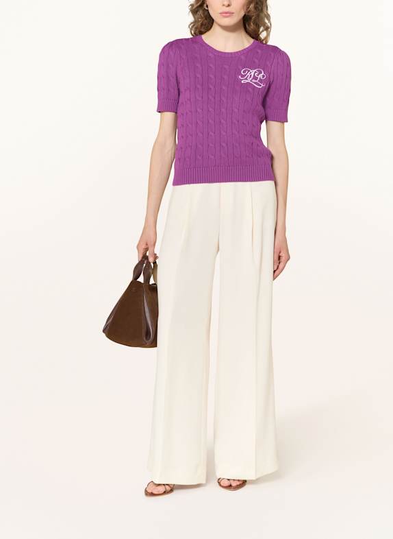 LAUREN RALPH LAUREN Strickshirt LILA