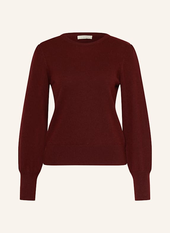 lilienfels Cashmere-Pullover DUNKELROT