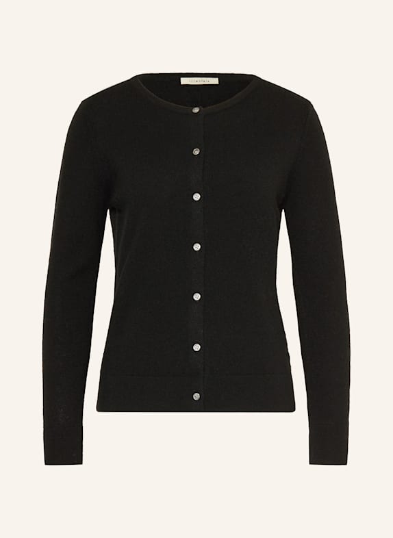 lilienfels Strickjacke aus Cashmere SCHWARZ