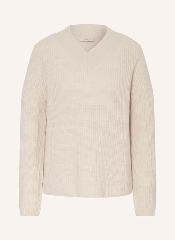 lilienfels Pullover mit Cashmere BEIGE