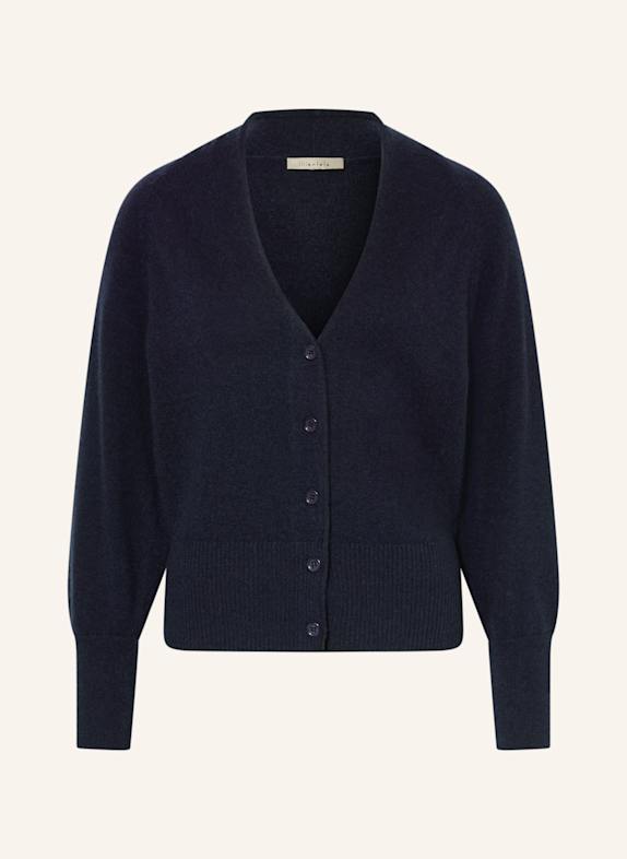 lilienfels Strickjacke aus Cashmere DUNKELBLAU