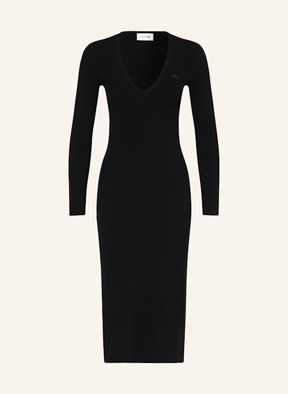 LACOSTE Kleid SCHWARZ
