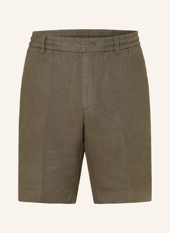 NN.07 Leinenshorts BILLIE Regular Fit OLIV