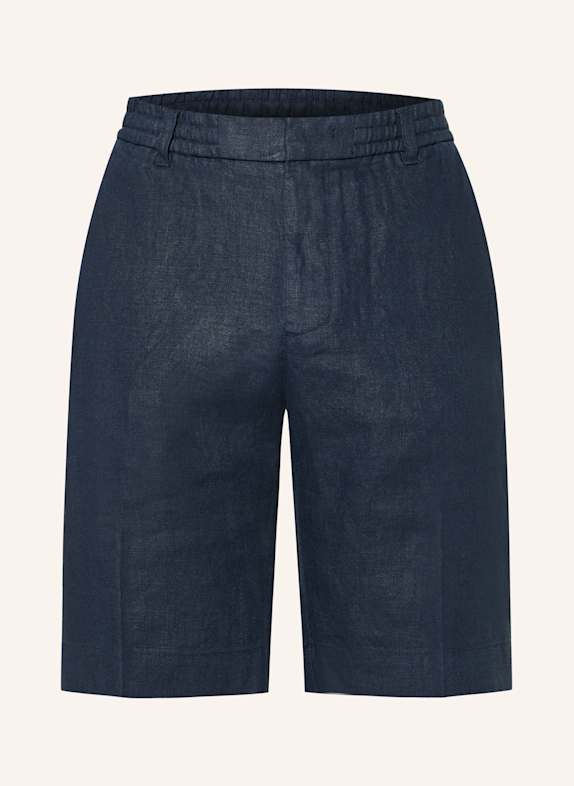 NN.07 Leinenshorts BILLIE Regular Fit DUNKELBLAU