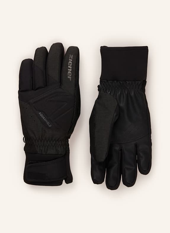 Ziener Skihandschuhe GATIS AS® SCHWARZ