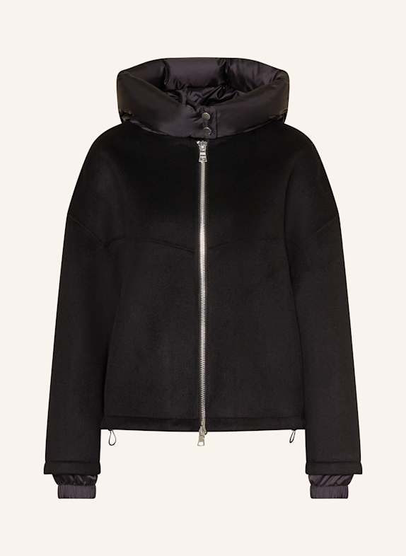 BLONDE No.8 Jacke JERRY im Materialmix SCHWARZ