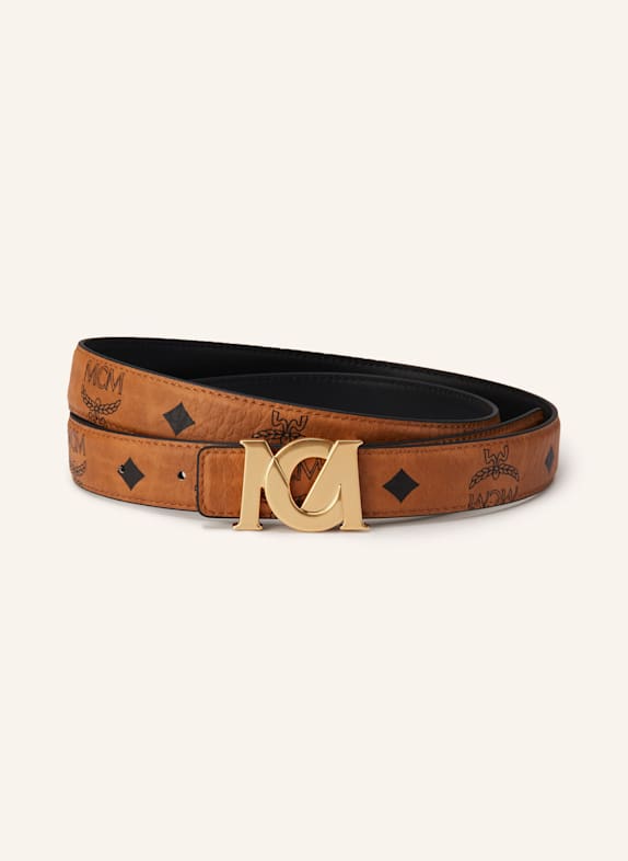 MCM Belt M-ART COGNAC