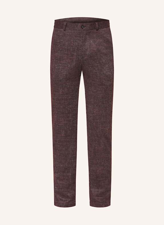 PAUL Spodnie garniturowe extra slim fit 590 bordeaux