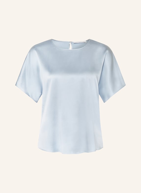 HERZEN'S ANGELEGENHEIT Blusenshirt aus Seide HELLBLAU