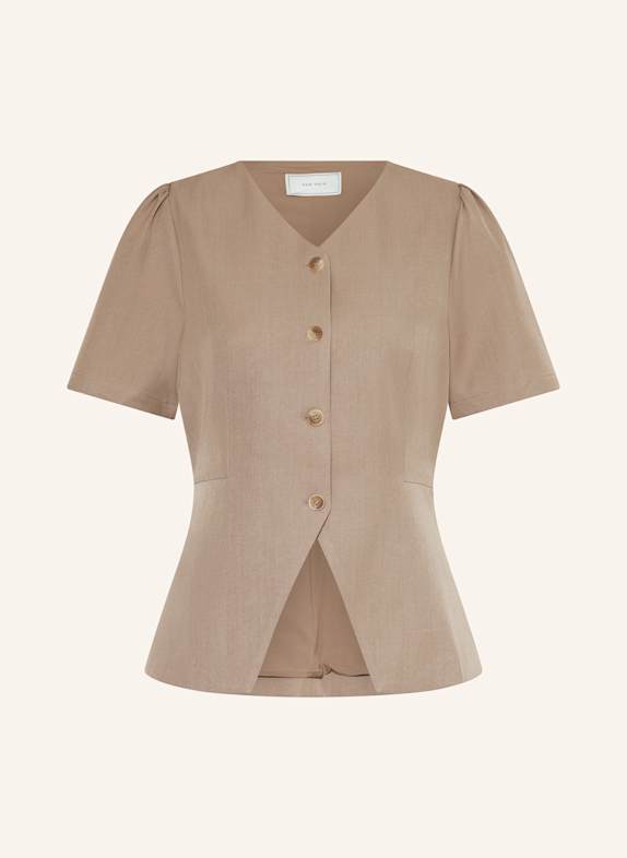 NEO NOIR Blouse JULES TAUPE