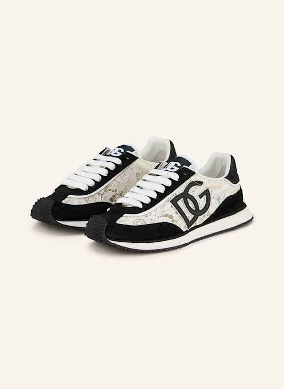 DOLCE & GABBANA Sneakers WHITE/ BLACK