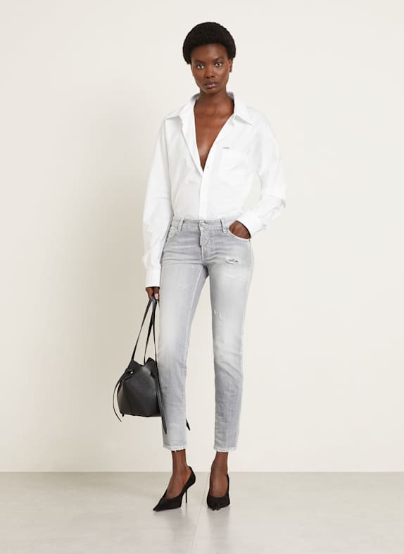 DSQUARED2 Skinny jeans JENNIFER 852 GRÅ