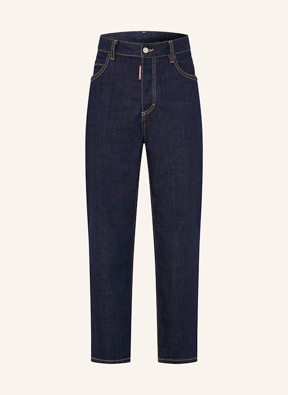 DSQUARED2 Jeansy straight BOSTON 470 NAVY BLUE