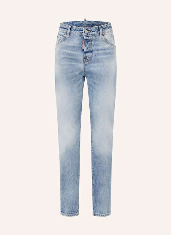 DSQUARED2 Skinny džíny COOL GIRL 470 NAVY BLUE