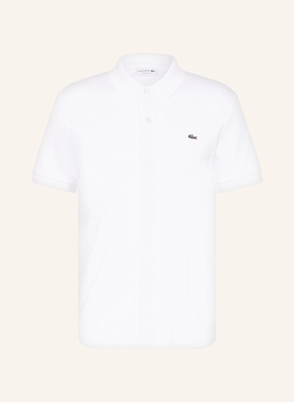 LACOSTE Jersey-Poloshirt WEISS