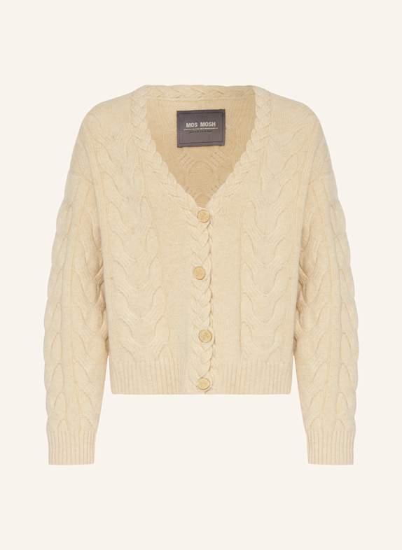 MOS MOSH Cardigan MMOTTILI with alpaca CREAM