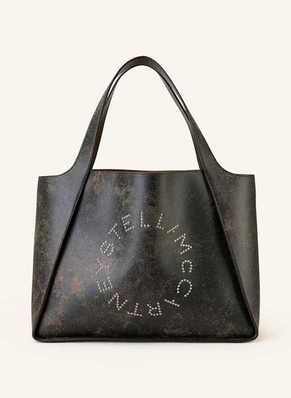 STELLA McCARTNEY Shopper mit Pouch DUNKELBRAUN/ TAUPE