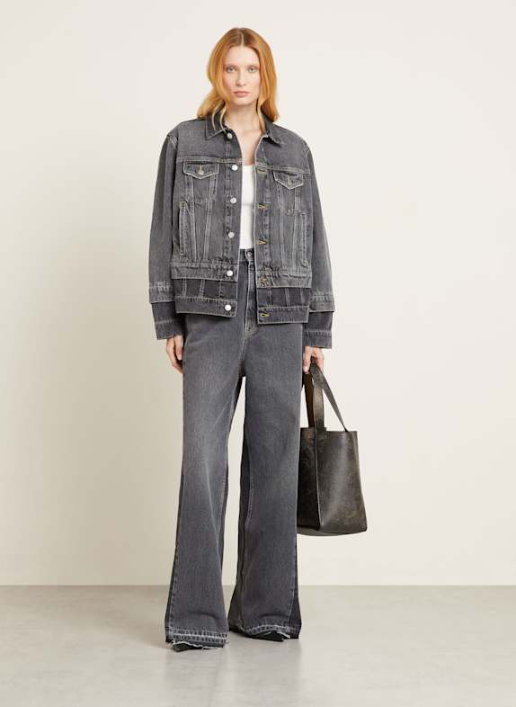 STELLA McCARTNEY veste en jean GRIS