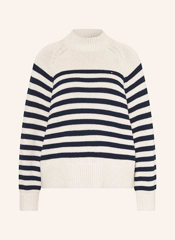 TOMMY HILFIGER Sweater BLACK/ WHITE