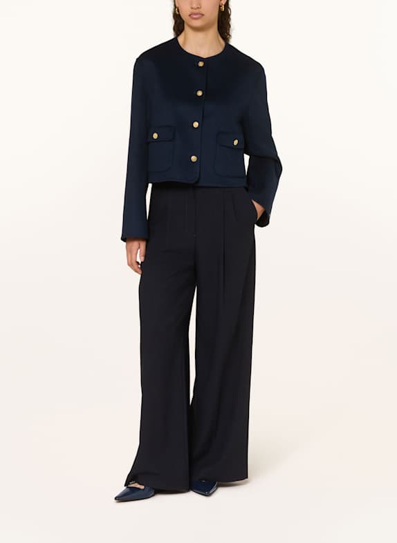 TOMMY HILFIGER jasje met revers DONKERBLAUW