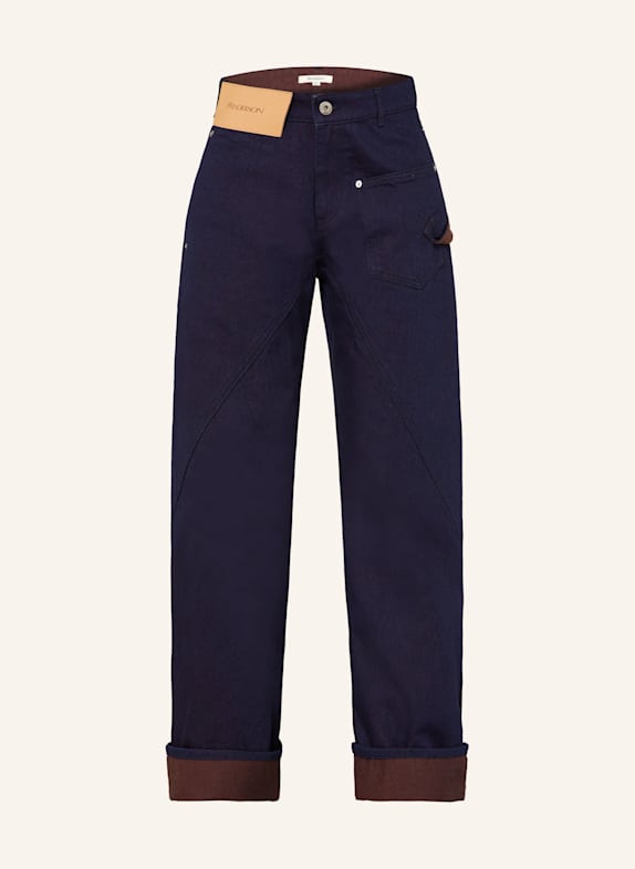 JW ANDERSON Straight Jeans 807 BLUE/RED