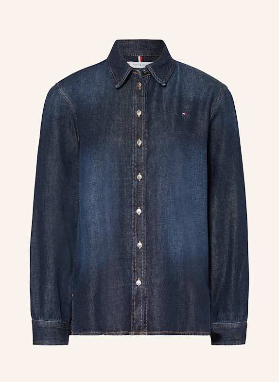 TOMMY HILFIGER Jeansbluse MILO DUNKELBLAU