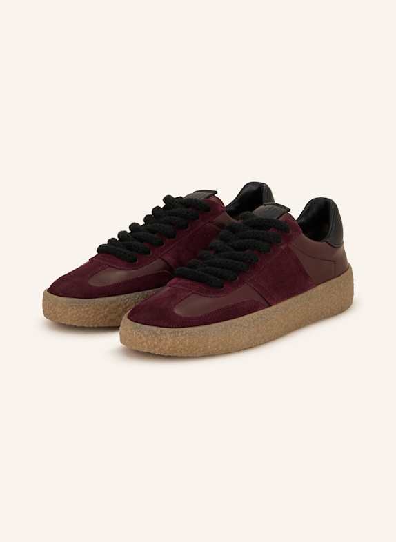 KENNEL & SCHMENGER Sneakersy PIT CIEMNOCZERWONY/ CZARNY