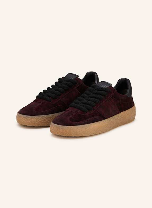 KENNEL & SCHMENGER Sneakersy PIT TMAVĚ ČERVENÁ/ ČERNÁ