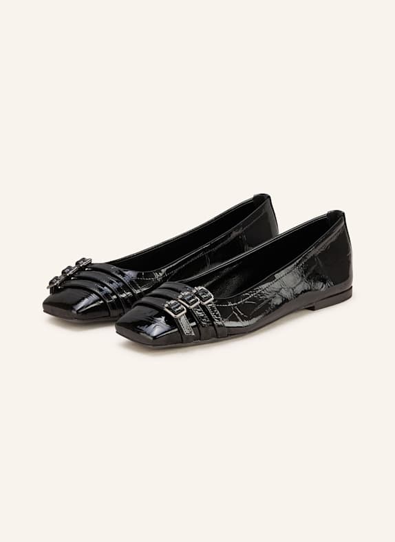 KENNEL & SCHMENGER Lackballerinas LEILA SCHWARZ
