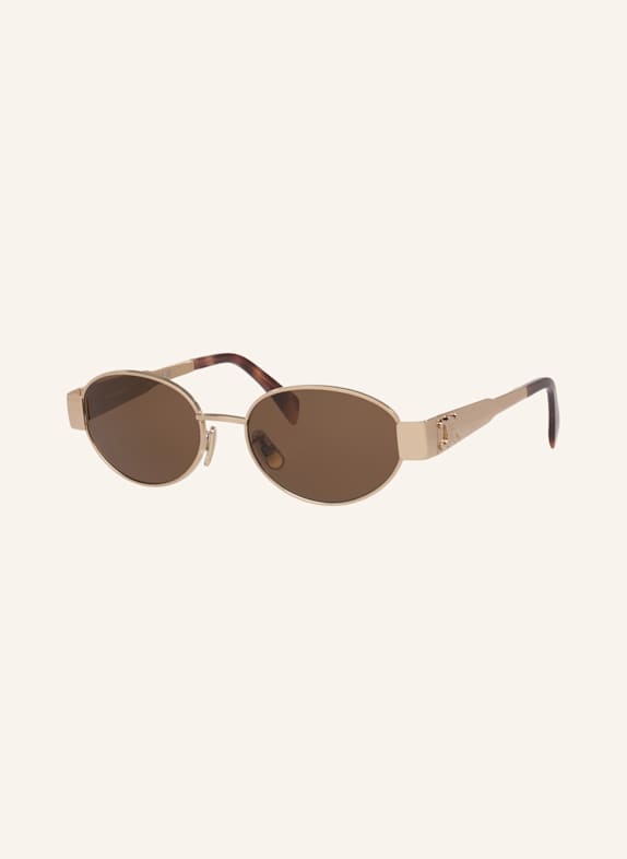 CELINE Sonnenbrille CL000502 2370D1 - GOLD/ BRAUN