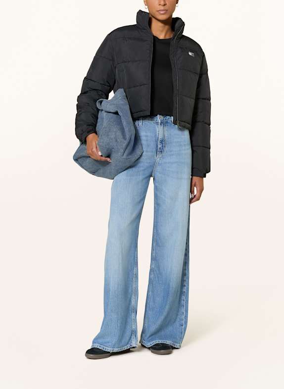 TOMMY JEANS Steppjacke SCHWARZ