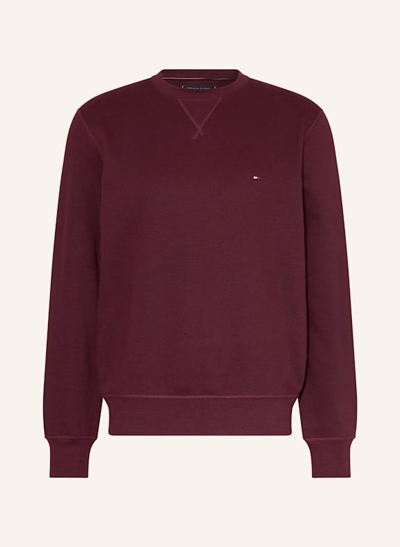 TOMMY HILFIGER Sweatshirt DUNKELROT