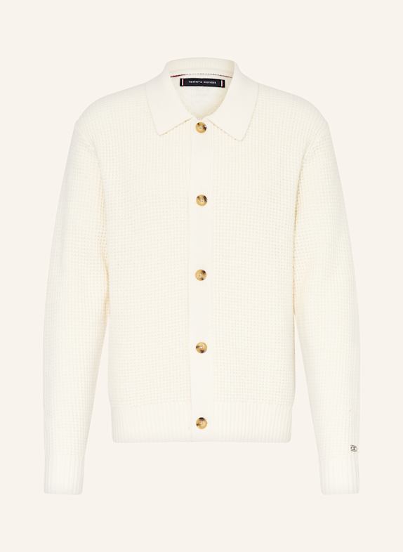 TOMMY HILFIGER Strickjacke ECRU
