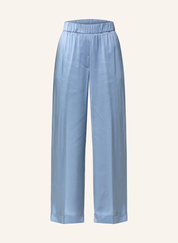 PESERICO Satinhose BLAUGRAU
