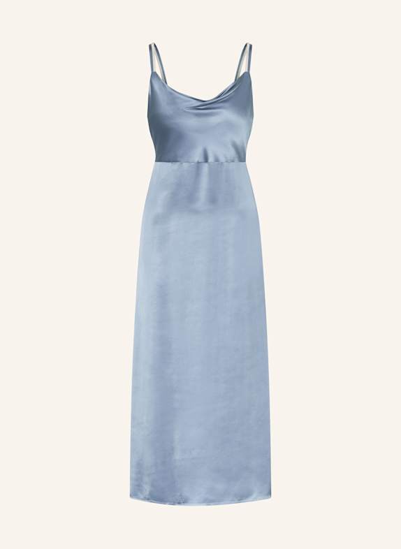 PESERICO Satin dress BLUE