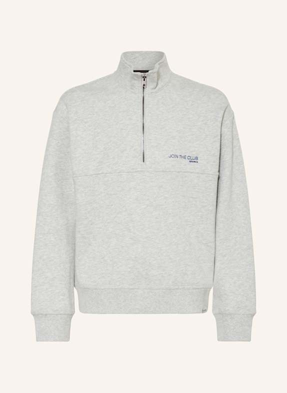 GARCIA Mikinový troyer SVĚTLE ŠEDÁ / BÍLÁ / TMAVĚ MODRÁ